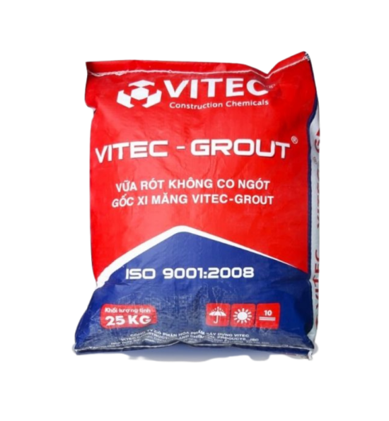 VITEC GROUT Mác 600 – vữa tự chảy không co ngót
